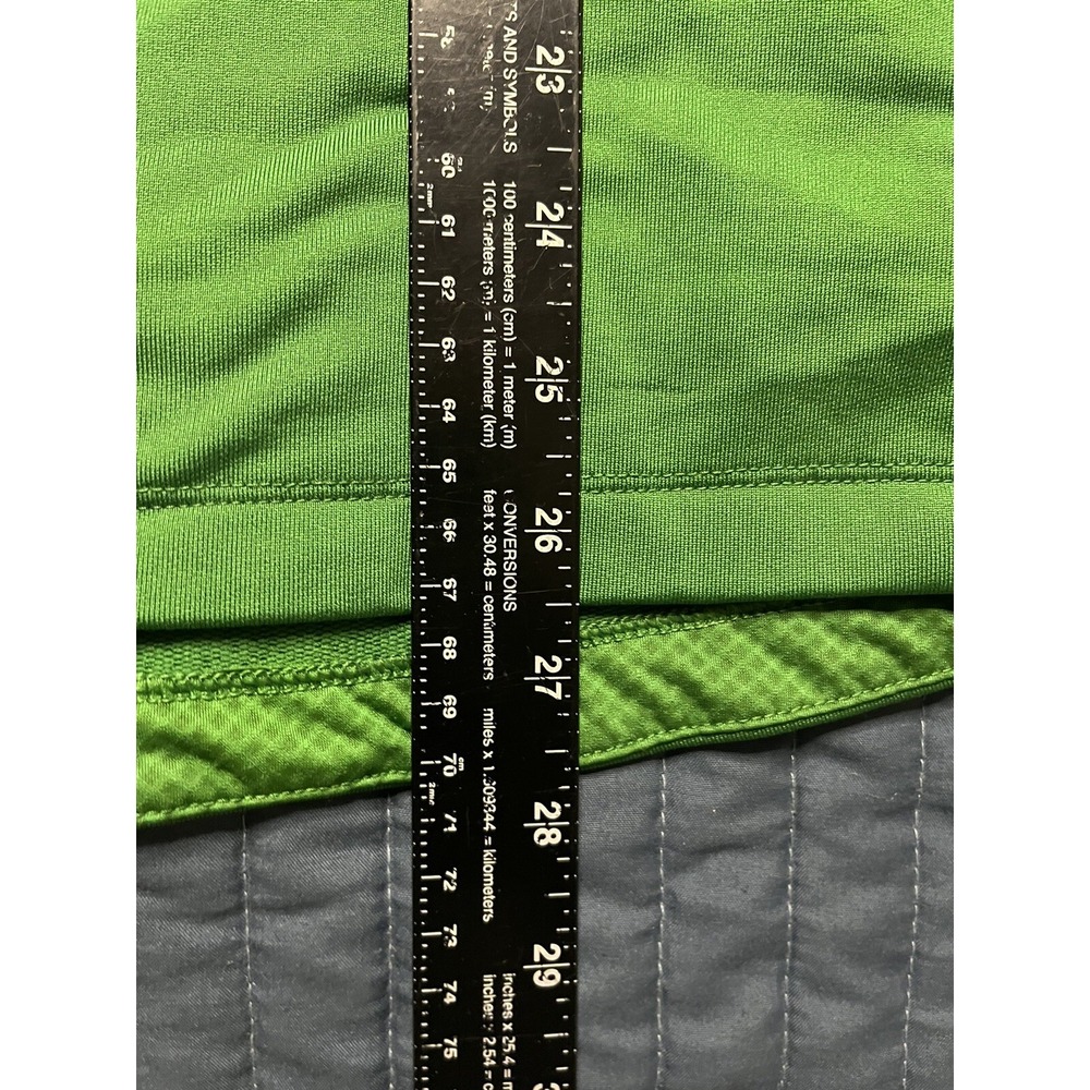 Under Armour Semi-Fitted Cold Gear Pullover University North Dakota XL Green - Picture 9 of 14